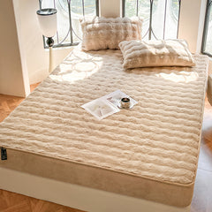 Tuscan Rabbit Fur Plush Fitted Sheet Carlo