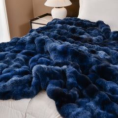 Dark blue blanket