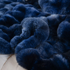 Dark blue blanket
