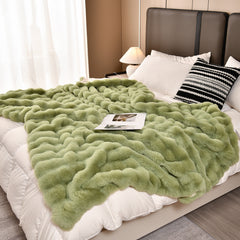 green blanket