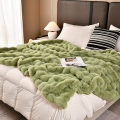 green blanket