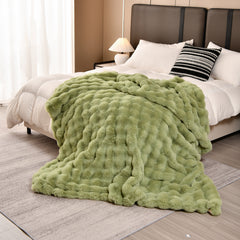 green blanket