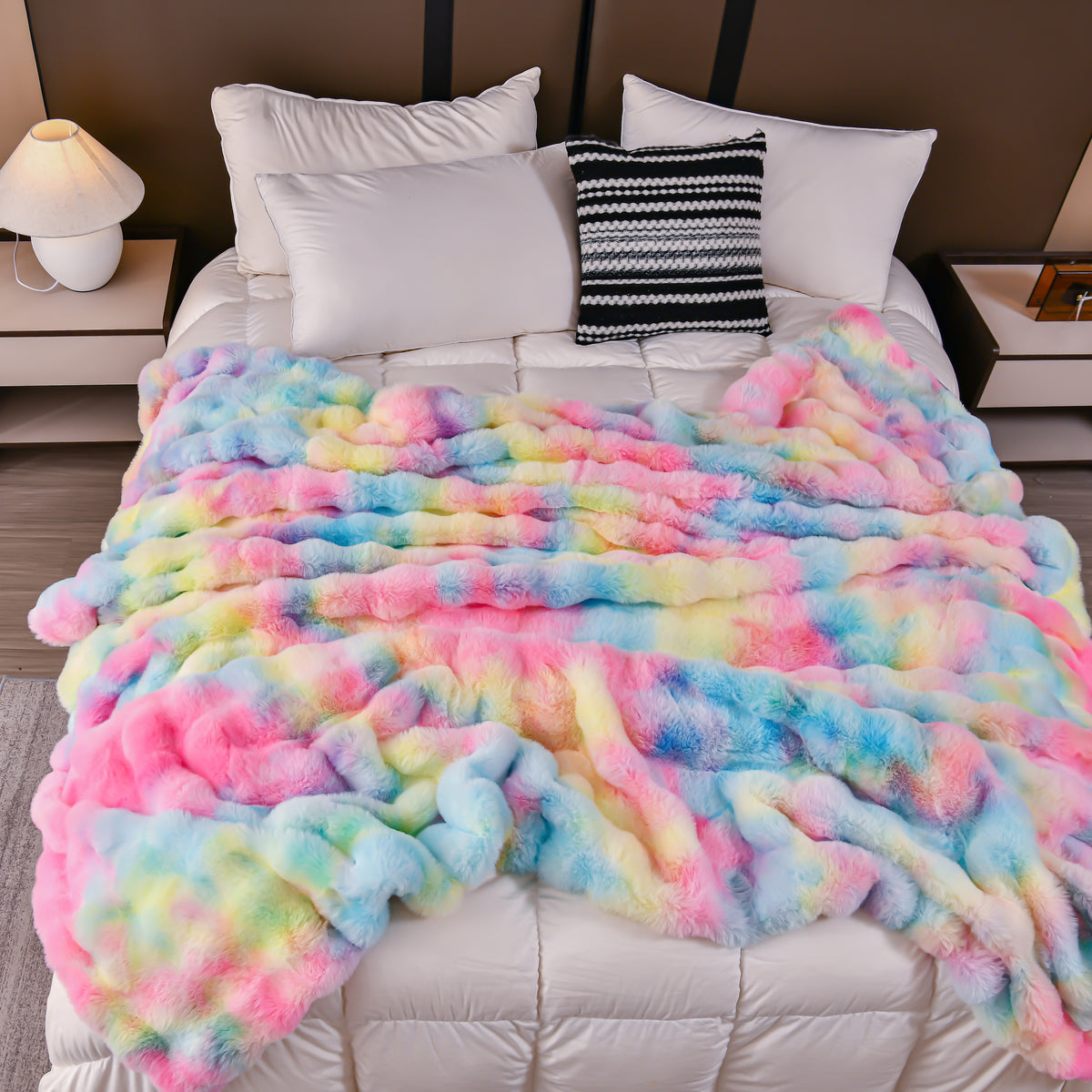 rainbow blanket